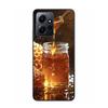 Golden Honey Dripping From Honeycomb Phone Case For Redmi Note 14 15 Pro 5G 13 12 Pro Plus 11 11T 11E 11S 10 Pro 10S 9 9S Cover