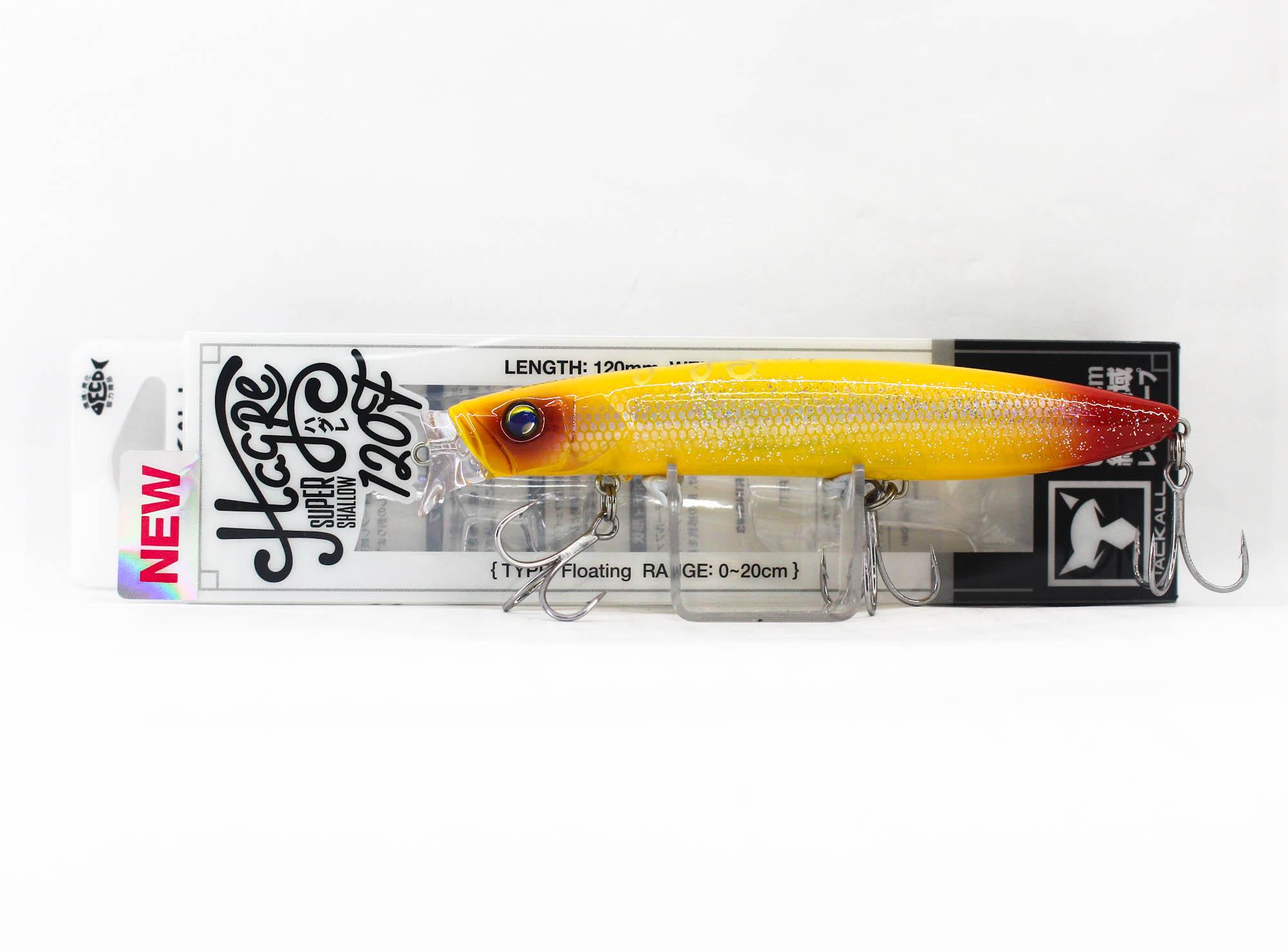 Jackall Hagre 120F Плавающая приманка Классический желтый (8103)
