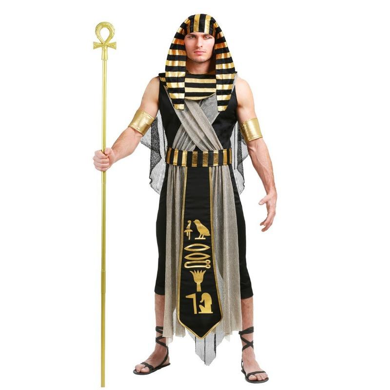 New Halloween costume cosplay Pharaoh Cleopatra, men's stage opera performance costume