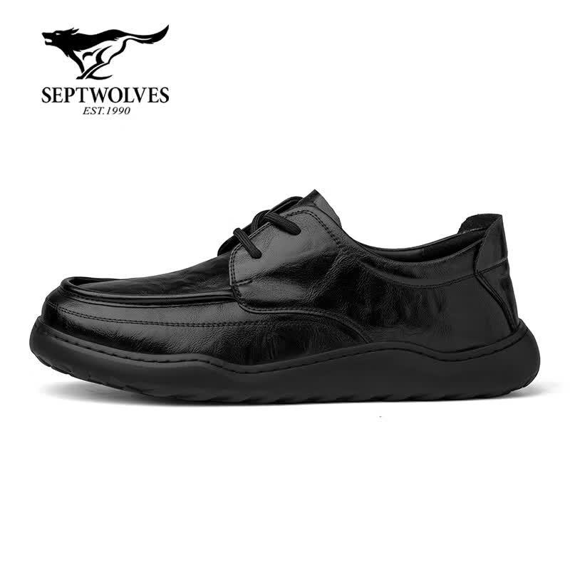 Qipilnag Men's Breathable Casual Business Derby Shoes