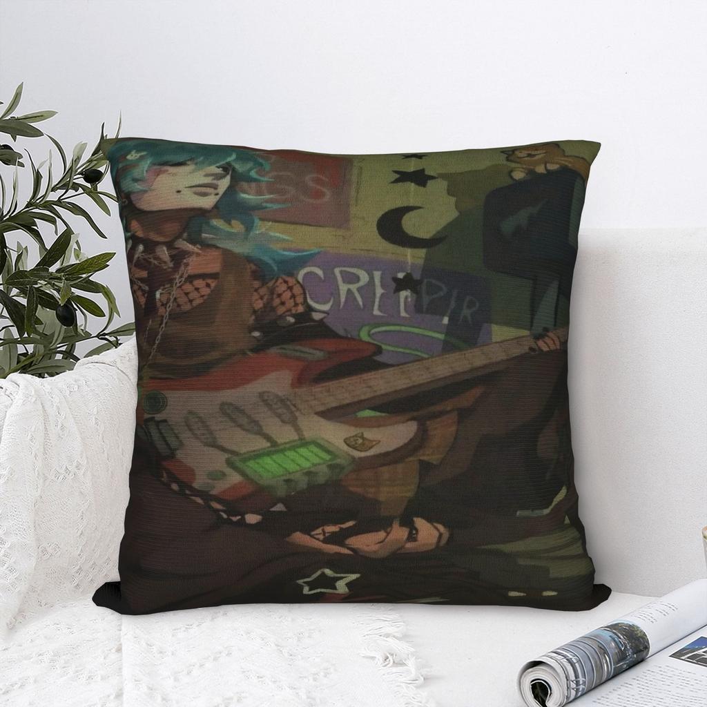 ?Sally Face Sal Fisher Indie Printing Pillowcase Cushion Cover Pillow Covers Warm Bed Decor Square Multi Size