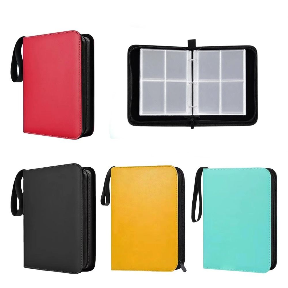 400 Pockets Album Holder Organizer Double Sided Card Book Binders For Sports Cards