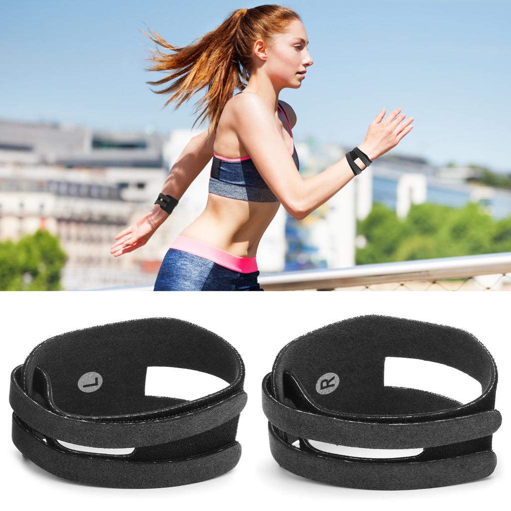 Pair Wrist Compression Strap Support Outdoor Adjustable Wristband for Fitness Equipment Supplies