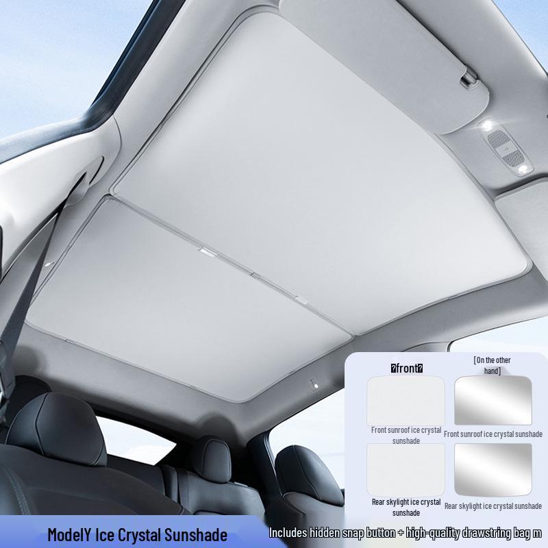 Tesla Model 3/Y/YL Sunroof Sunshade & Heat Insulation Visor