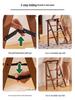 Multifunctional Household Foldable Stool & Ladder for Kitchen and Bar Use