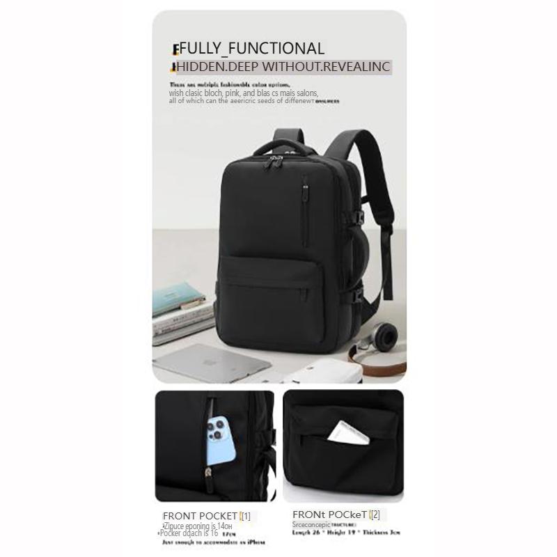 Rucksack Hohe Schmutzabweisung Große Kapazität Student Schlicht