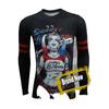 Harley Quinn T Shirt For Men Long Sleeve Polyester Casual Streetwear Teenager Style