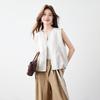 Luxury 28 Momme Mulberry Silk Vest Cardigan