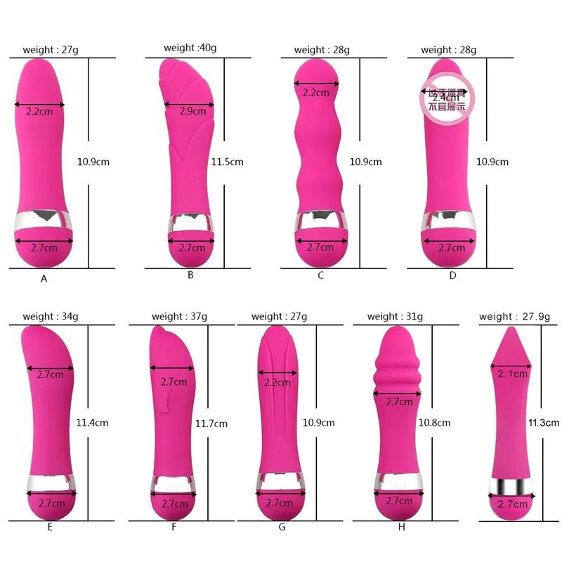 Multi-speed G Spot Vagina Vibrator Clitoris Butt Plug Anal Erotic Goods Products Sex Toys for Woman Men Adults Female Dildo Shop