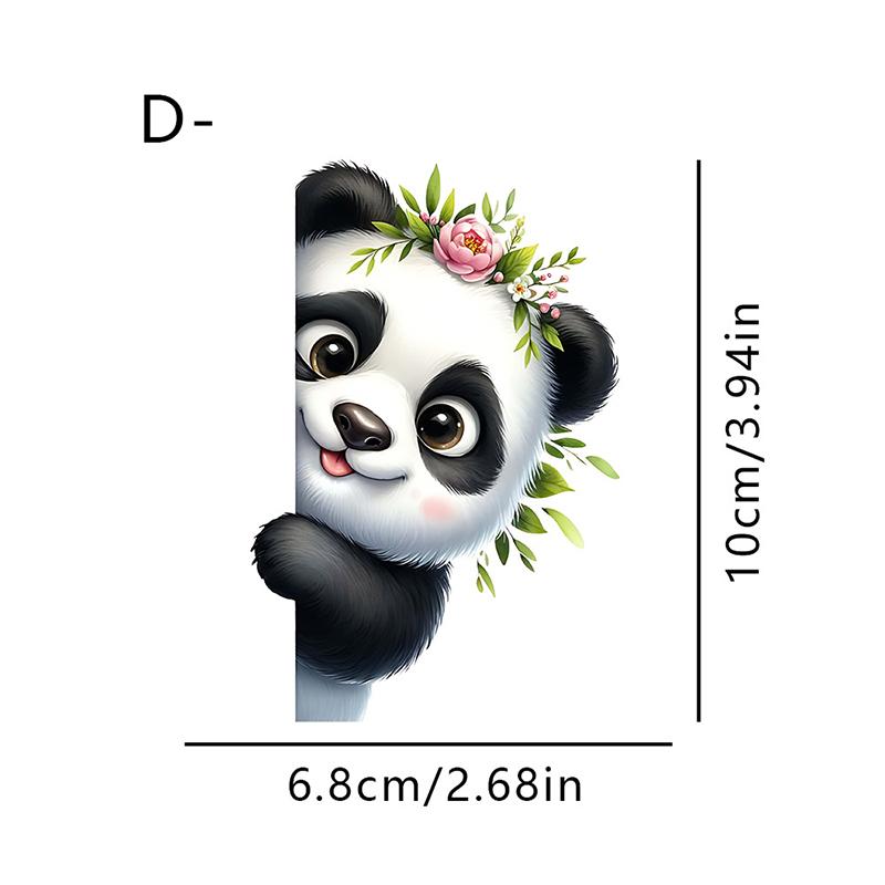 Cartoon Puppy Animal Wall Switch Sticker Self-Adhesive Bathroom Living Room Switch Decoration Adhesive Plug Sticker