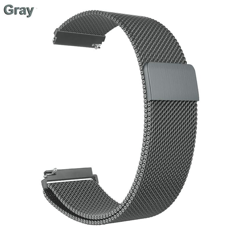 18mm 20mm 22mm Metallarmband für Garmin Vivoactive 3 4 4s 5 6 Band Uhr Venu 2 2s 3s SQ Armband Venu 4 41mm 45mm Mailänder Schleife