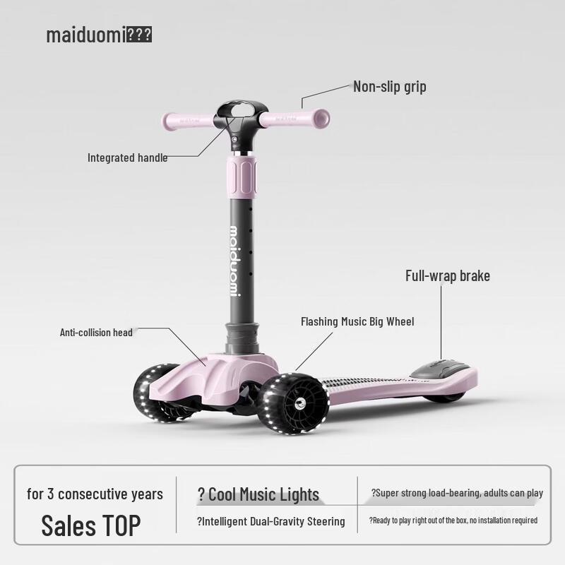 ZOCO Kids Foldable Scooter