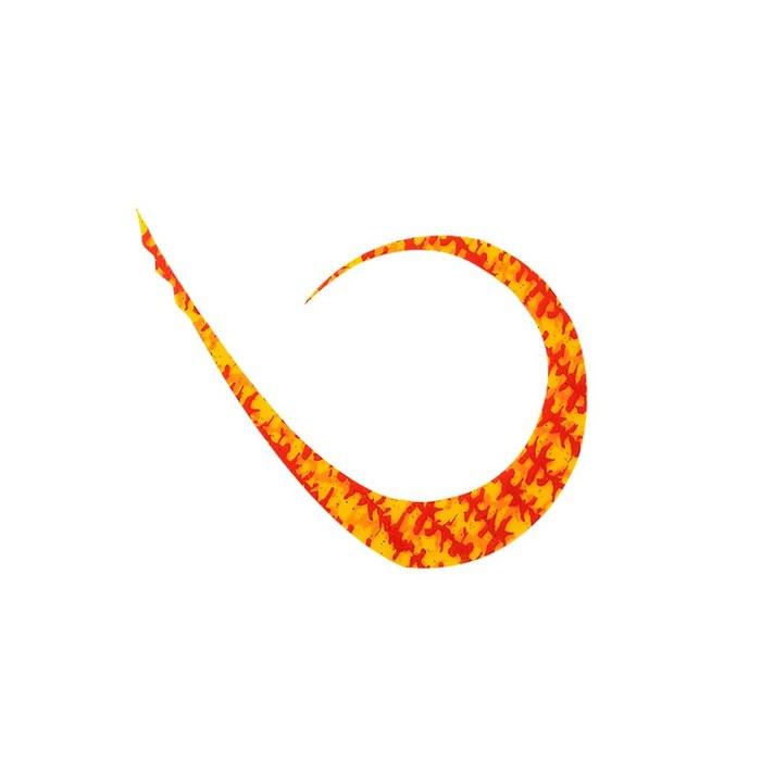 JACKALL Binbin Tama T+ Tie Master Curly Strong Ebi Chili