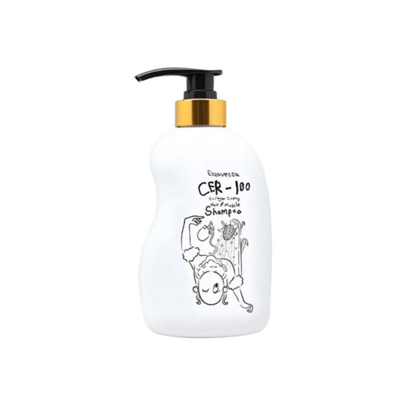 Elizavecca coating hair A+ muscle shampoo CER-100 500ml(16.9oz) 1ea