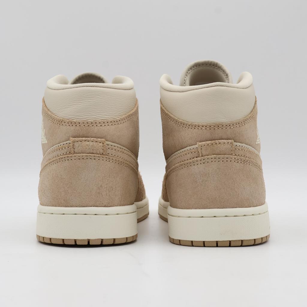 FJ3448-200 Nike Air Jordan 1 Mid SE Legend Light Brown Sail Legend (Women's)
