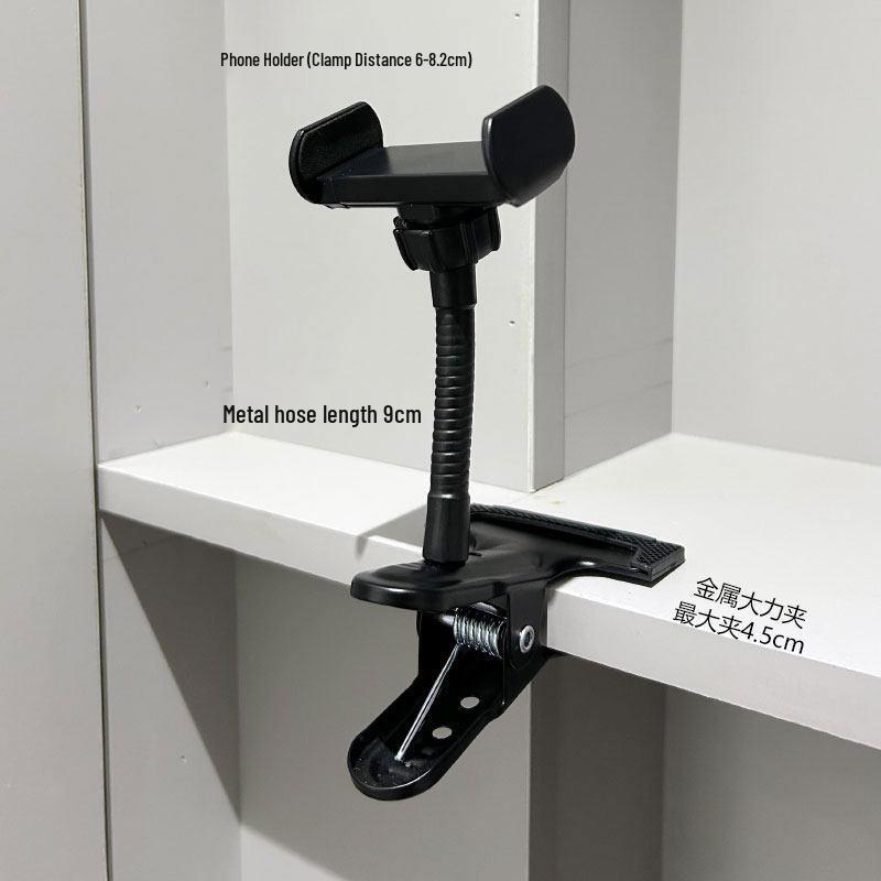 

Desktop Clamp Phone Holder for Streaming and Roadside Stalls