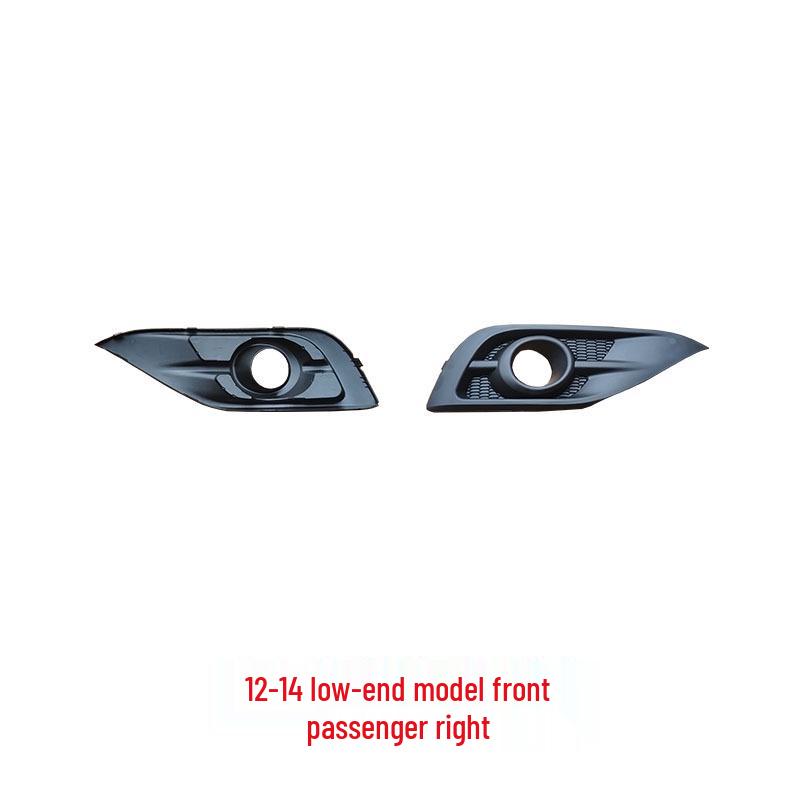 Compatible Fog Light Frame Grille Trim for 12-14 Honda CRV: Siwei Front Bumper Protective Cover