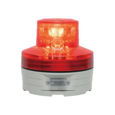 Lampe Rotative à Piles Nikkei Seisakusho, Rouge, Type Manuel, VL07B-003AR