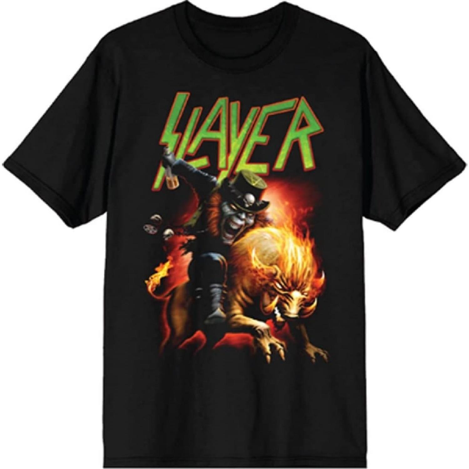 Мужская футболка Slayer Hell Beast Черный, Черный, X-Large S