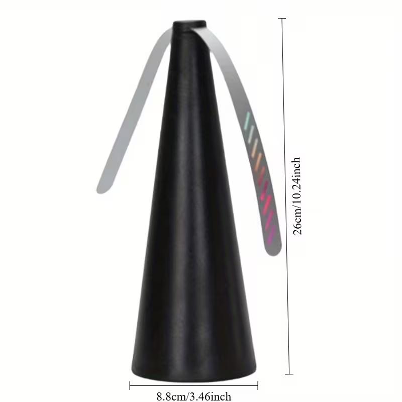 2-in-1 Bug Repellent Fan Battery & Plug-in Version Portable Outdoor Insect Repellent Ventilation Fan for Camping Picnic BBQ Kitchen Market Use