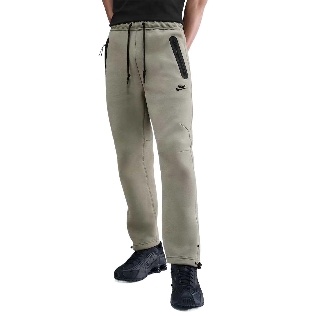 

Nike Knitted Sweatpants Men s White Black Moderate Cuffed Pants HJ6534-320 S