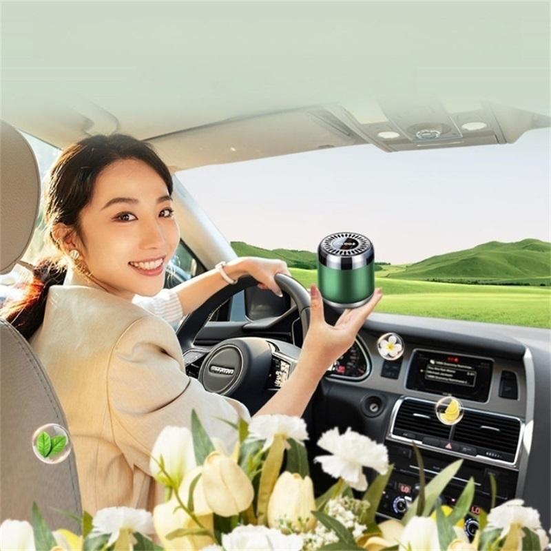 Car Air Freshener Aromatherapy Cup Solid Perfume Balm Portable Cologne Lemon Jasmine Flavor Fragrance Deodorant Aroma Diffusers