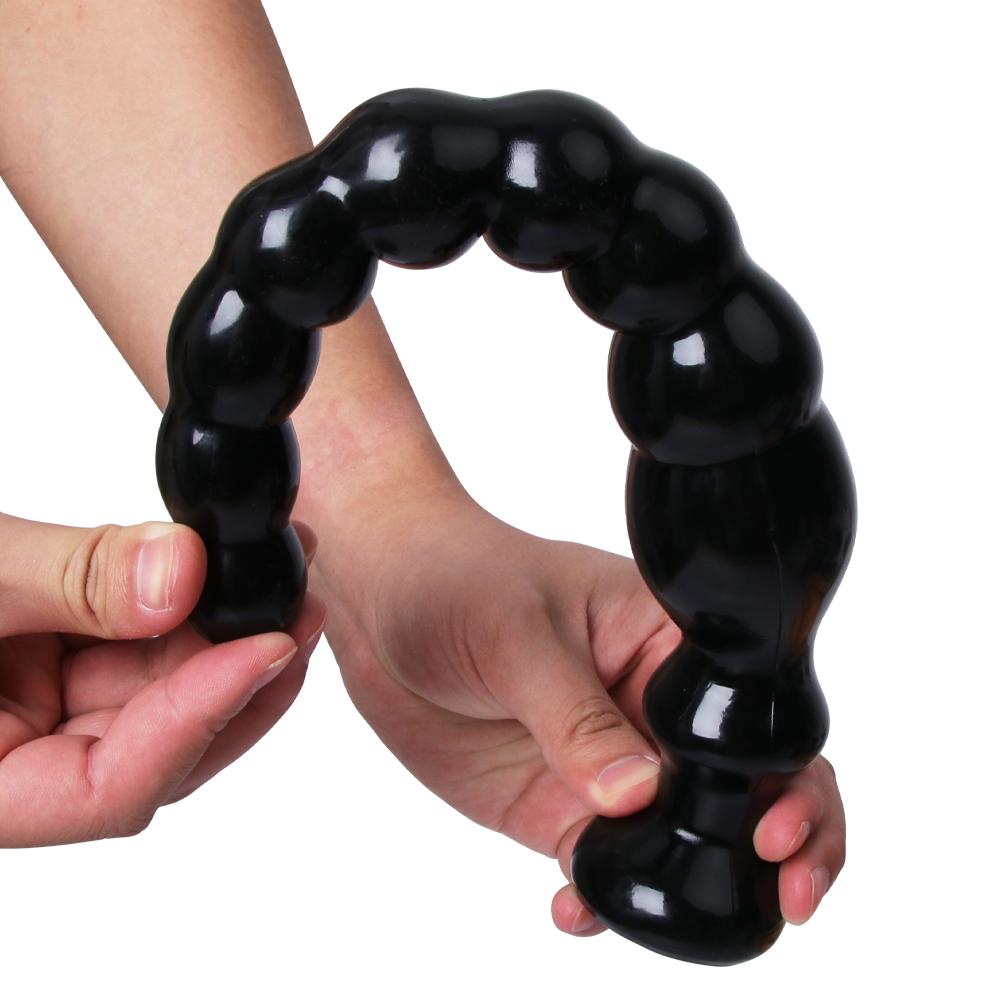 Anal Plug Long Beads With Suction Cup Anus Backyard Anal Balls Prostata Massage Butt Plug Erotics Adults Sex Toys For Women Men