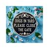 Metal Garden Gate Wall Art Outdoor Decor