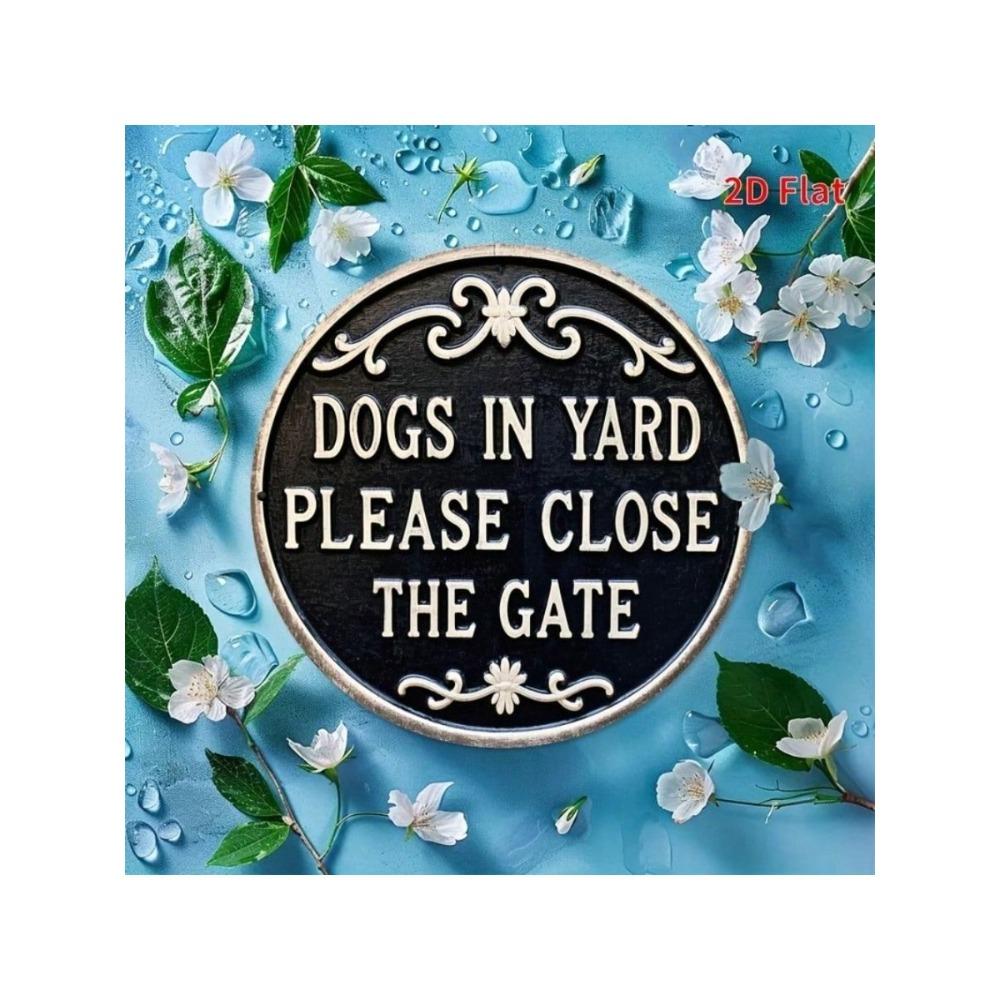 Metal Garden Gate Wall Art Outdoor Decor