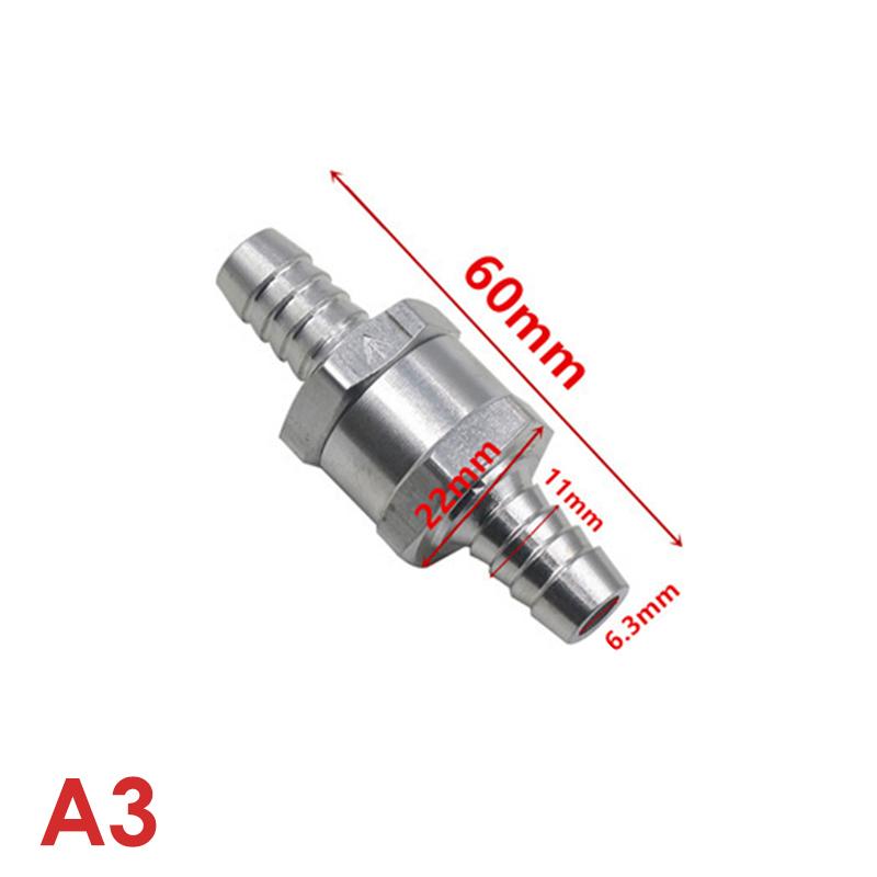 6/8/10/ 12Mm Valves Aluminium Alloy Fuel Non Return Check Valve Fit Carburettor
