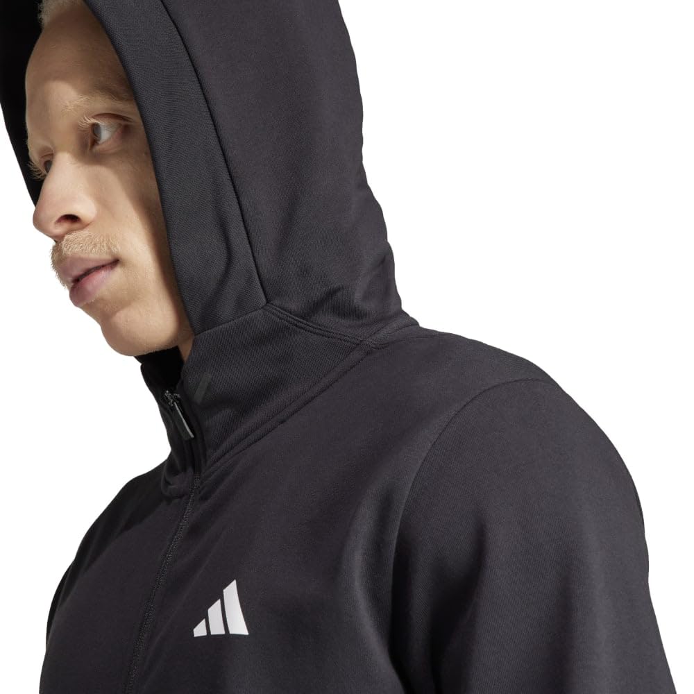 Adidas PUMP Workout Track Size M Top, Men's JSZ05, Black/White (IT4308),