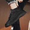 Men's High-top Casual Shoes Handmade Shoes Casual Sneakers Plus Size 39-48