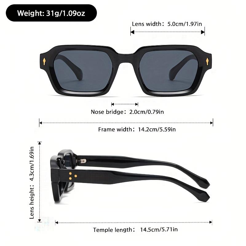 High-end retro square full-frame decorative lenses, classic, durable and versatile for both men and women
