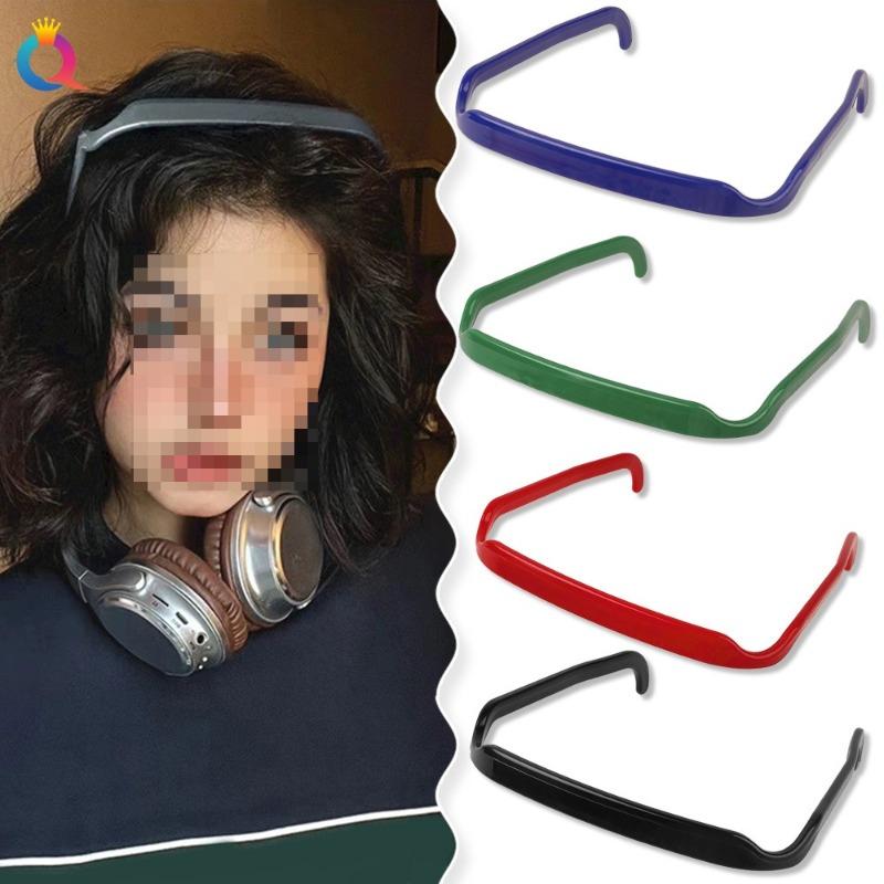 Occhiali da Sole Quadrati Fascia Invisibile Artefatto per Fissare i Capelli Fascia Speciale per Lavare il Viso