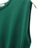 Ungetragenes FRAY I.D made in Japan Ärmelloses Strick-Langes Kleid F grün Damen Gebraucht