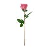 1 Branch Artificial Flower Vivid Appearance No Watering Faux Silk Simulation Rose