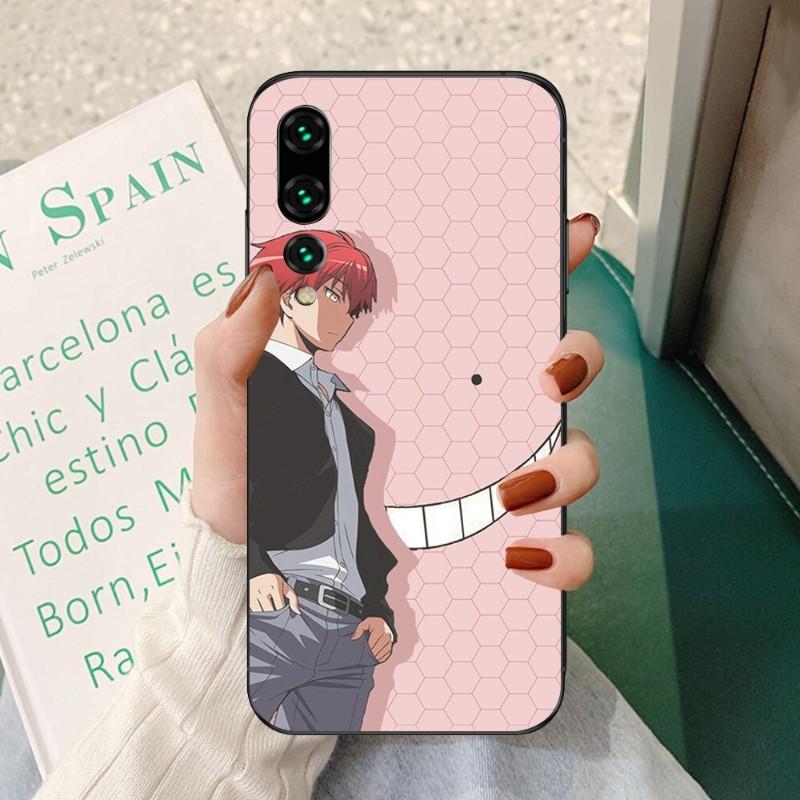 Husă pentru telefon Assassination Classroom pentru Huawei P50 P40 P30 Pro Lite P Smart 2021 2019 Magic 3, moale, neagră