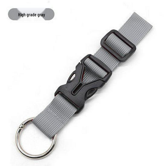 Portable Travel Backpack & Clothes Hanging Clip with Rope Hook