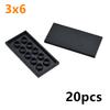 20pcs DIY Building Blocks Figures Bricks Smooth 3x6 Educational Creative Size Compatible With Leduo Plastic Toys for Children