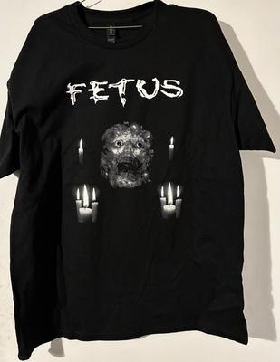 Fetus Inspired Large Shirt Horror Movie Graphic Tee  Unisex T-Shirt