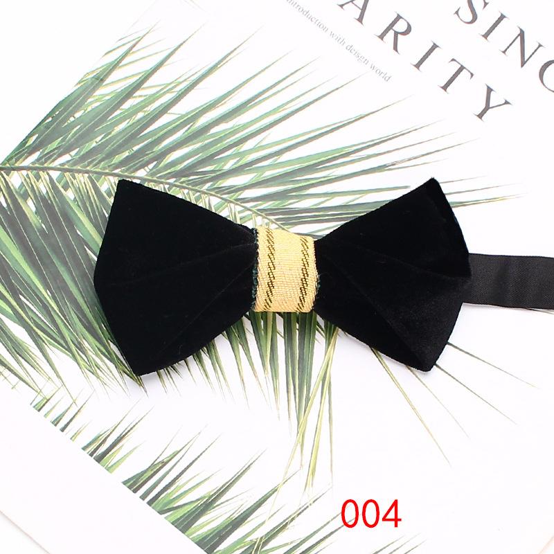 

Бархатная бабочка, Повседневная бабочка с острыми концами, Повседневная однотонная бабочка для рубашки к костюму.