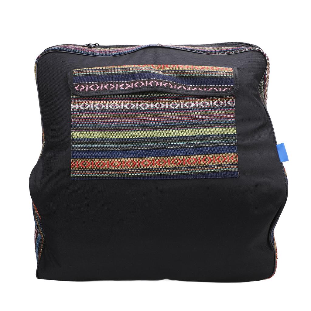 Accordion Backpack Ethnic Style Cotton Fabric Water Proof Shoulder Bag 48‑120 Bass Instrument Bag fo