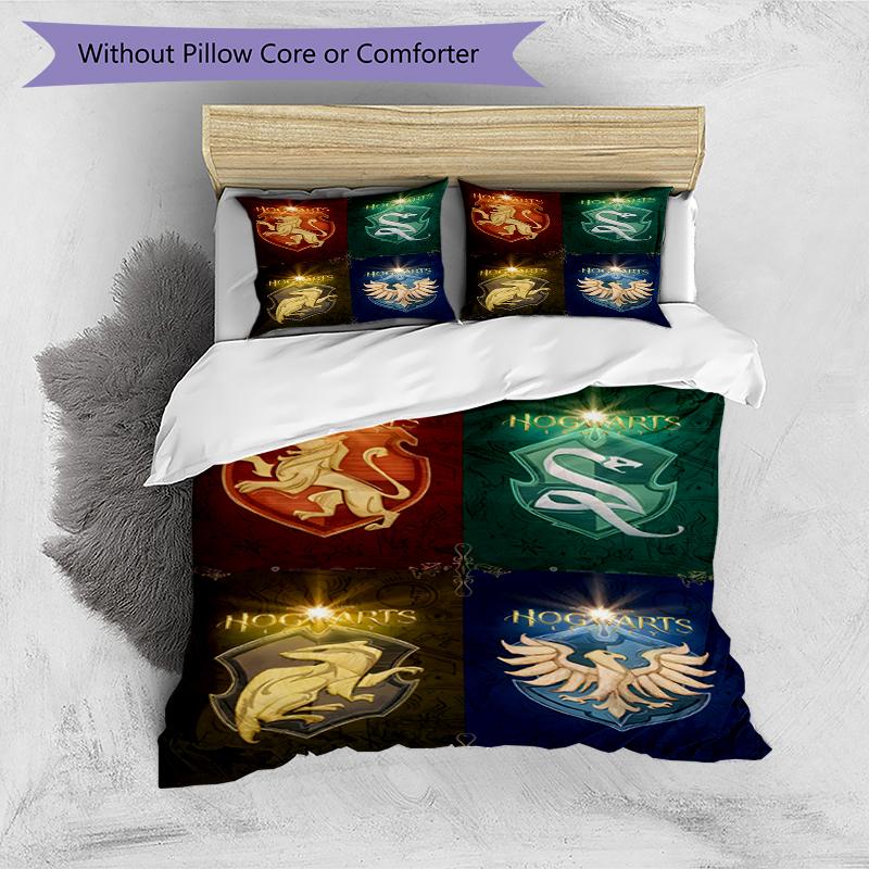 3pcs Duvet Cover Set (1*Duvet Cover + 2*Pillowcase, Without Core),Fantasy film Print Bedding Set, Bedroom Decor, All‑Season, Birthday Gift