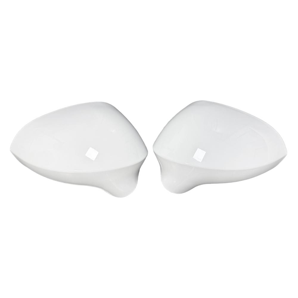 Pair For Seat Leon MK2 Ibiza MK4 Exeo 3R 2008-2017 Car Replacement Rearview Side Mirror Cover Wing Cap Exterior Door Trim