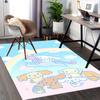 Anime Cartoon Design Chair Mat - Non-Slip Carpet for Office, Home Decor, Living Room, Bedroom, Game Room & Dormitory (Festival Gift).E025