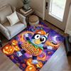 Pumpkin Party Night Personalized Text Floor Mat Perfect for Kitchen Dining Room Decorate Room Balcony Antislip Carpet Anime Office Decor