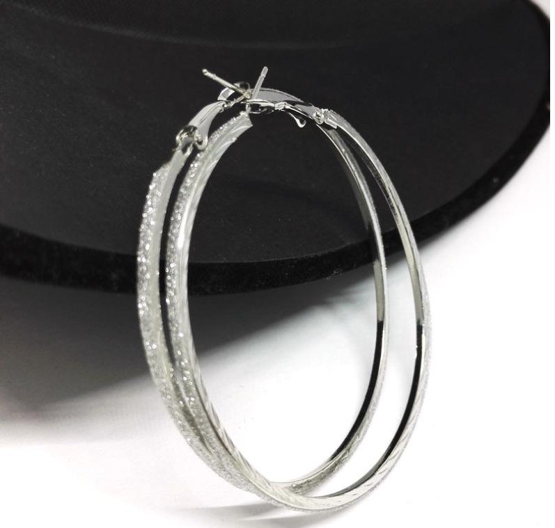 Trendige Rock Punk Spiral Ohrklemmen & Hängeohrringe für Damen