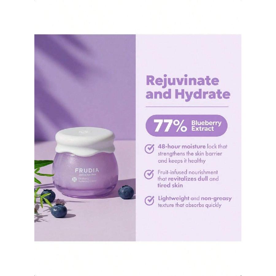 FRUDIA Green Grape Pore Control Face Cream 55g/ Vegan Korean Face Moisturizer With 81% Green Grape Extract Tannin Pore Complex