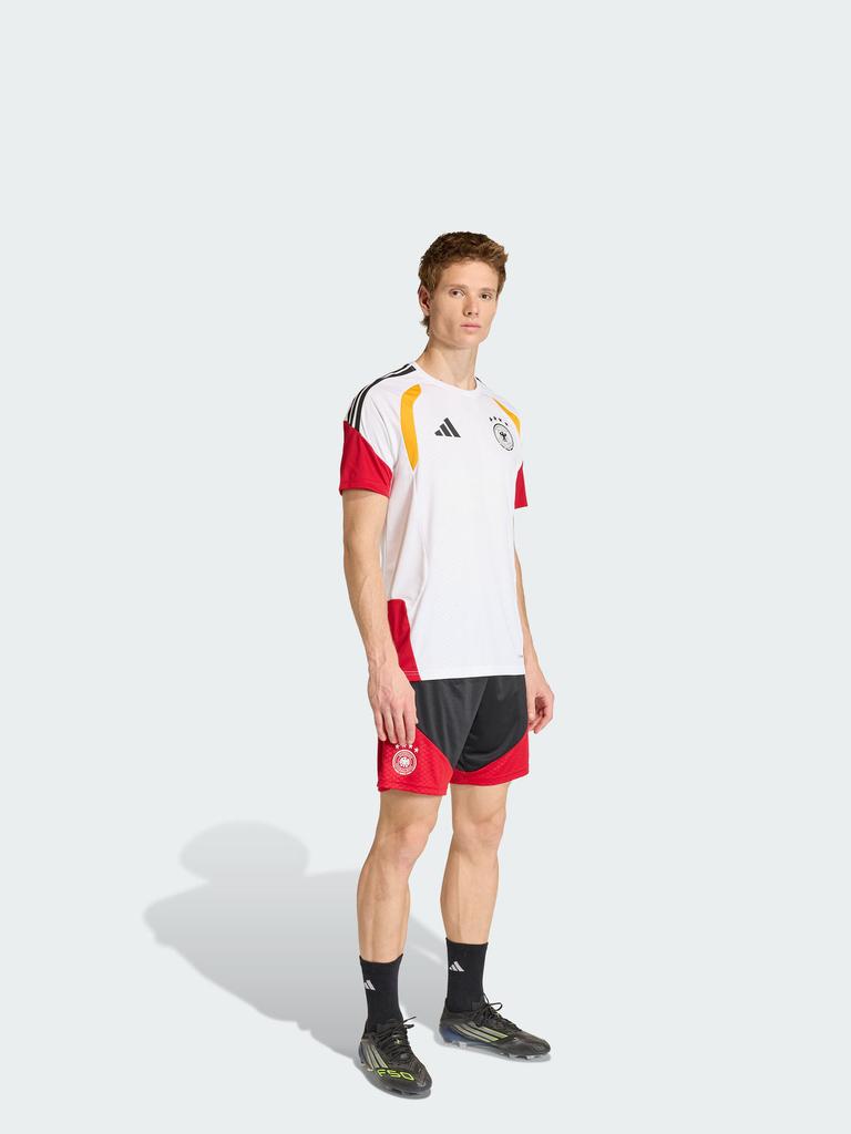 Adidas Germany Climacool Tiro Round-neck Pullover Short-Sleeve Basic Football Shirt for Men