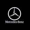 2/4ks LED světlo pro přivítání na dveřích auta Projektor loga Pro Mercedes Benz W212 W205 AMG ML W166 W176 W177 W213 W246 GLB GLC GLA GLS GLE